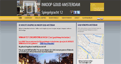 Desktop Screenshot of inkoop-goud-amsterdam.nl